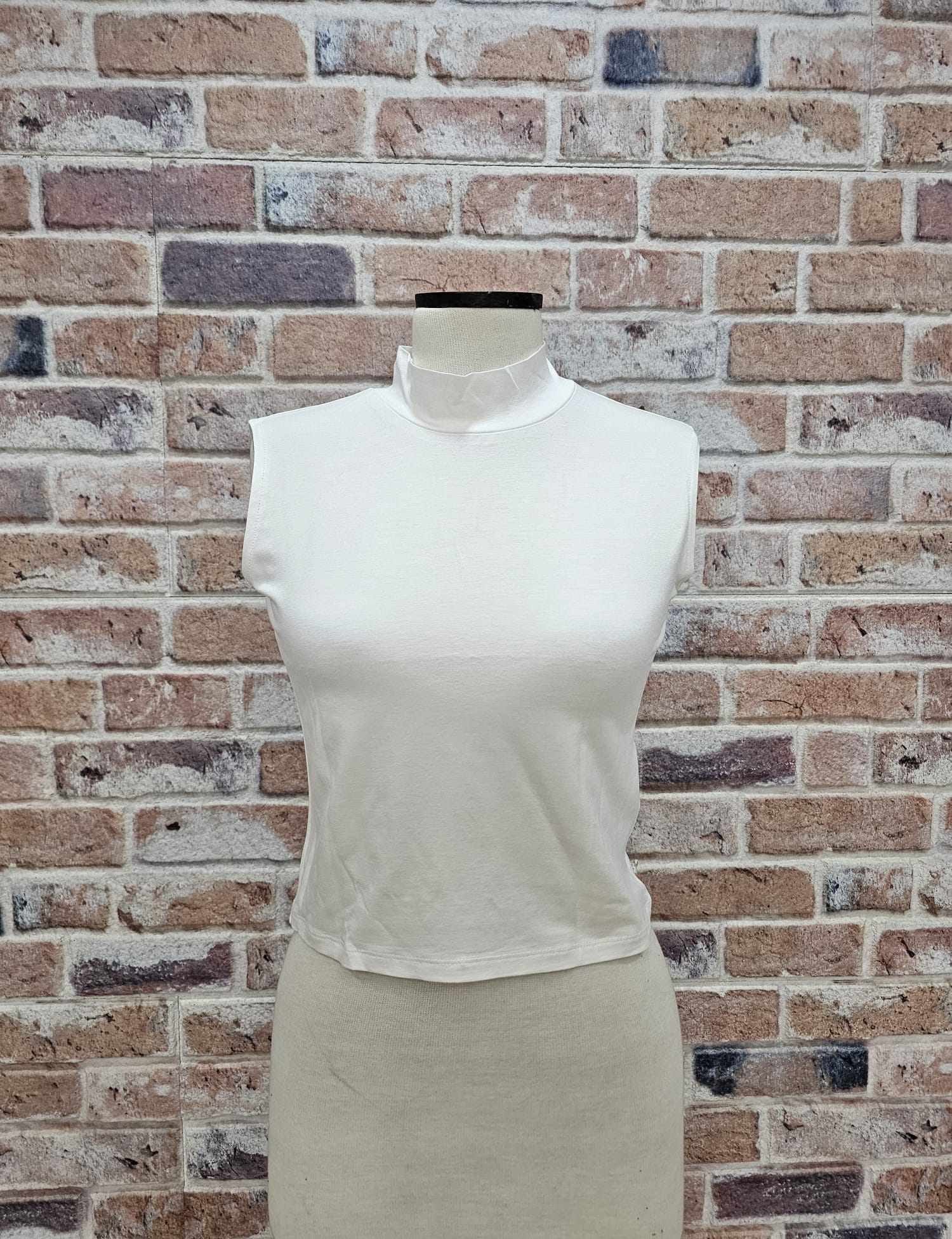Balıkçı Yaka Kolsuz Basic Body